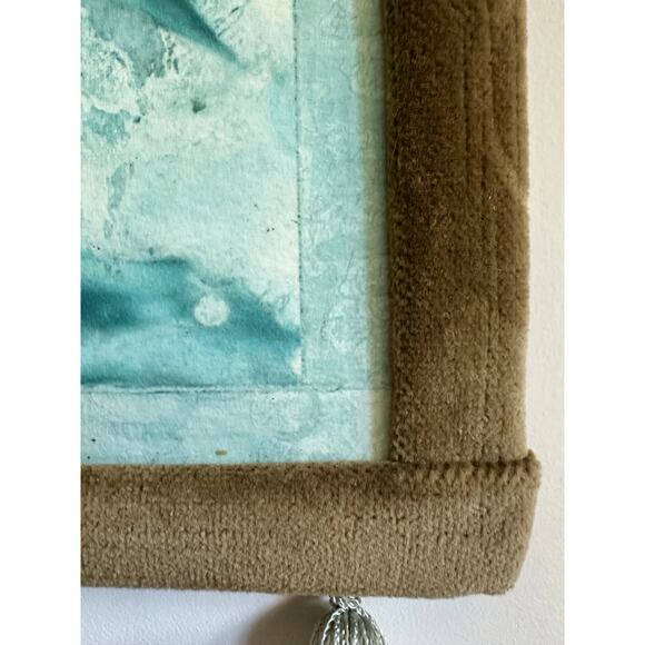 Tapis Millenia Art Canvas Tapestry Tassels Vintage picture hanging wall decor - Picture 3 of 12